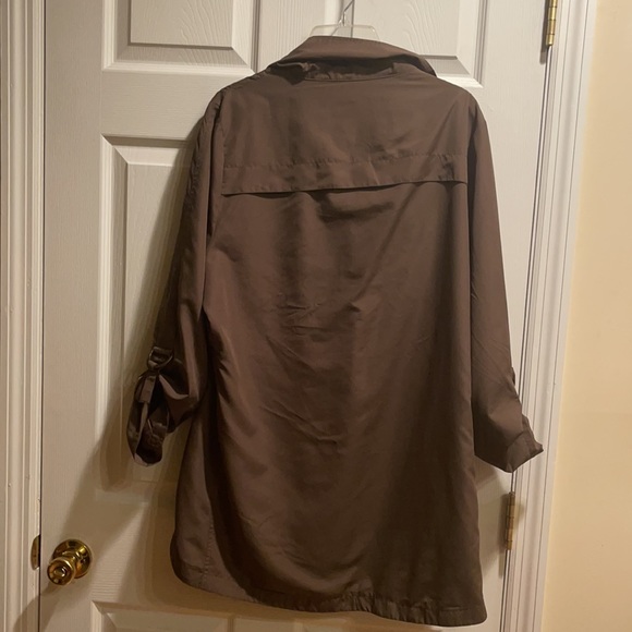 Olive green LAL Fall Stylish Jacket Large - Picture 8 of 8